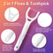 75PCS Professional Dental Floss Picks HighTenacity Posterior Floss Rods 3