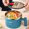 Stainless Steel Ramen Bowl Insulated Lunch Container 1000ml Large Soup Bowl With Phone Stand 2