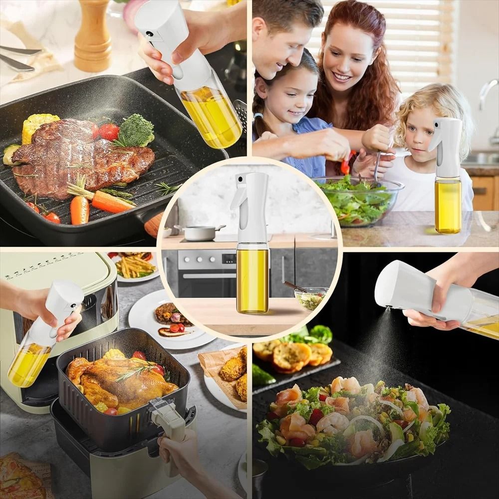 Premium Oil Spray For Cooking FoodGrade Olive Oil Mist Dispenser Reusable Kitchen Sprayer 5