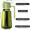 470ml Professional 2in1 Oil Sprayer Dispenser Thick Glass Olive Oil Bottle With Stickers 2