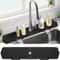 Premium Silicone Kitchen Sink Splash Guard Draining Mat Faucet Sink Protector 0