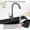 Premium Silicone Kitchen Sink Splash Guard Draining Mat Faucet Sink Protector 1