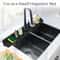 Premium Silicone Kitchen Sink Splash Guard Draining Mat Faucet Sink Protector 2