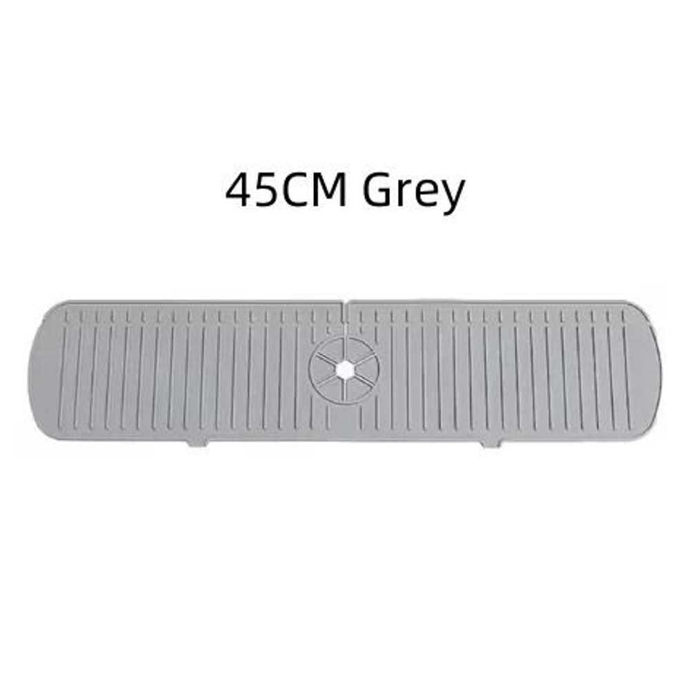 Premium Silicone Sink Splash Guard Kitchen Tap Drain Mat Drip Catcher Tray 11