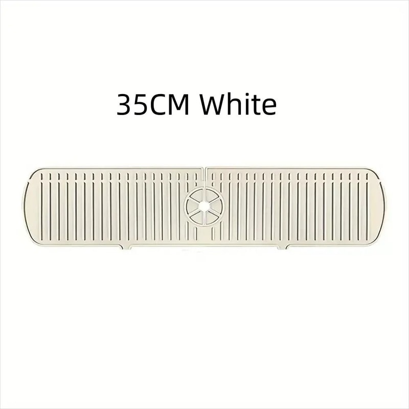 Premium Silicone Sink Splash Guard Kitchen Tap Drain Mat Drip Catcher Tray 7