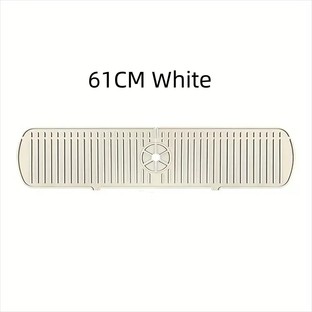 Premium Silicone Sink Splash Guard Kitchen Tap Drain Mat Drip Catcher Tray 12