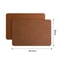 Premium Faux Leather Placemats DoubleSided HeatResistant Waterproof Dining Set 1