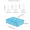 Premium Funny Silicone Ice Cube Maker EasyFill LeakProof Tray With Lid 1