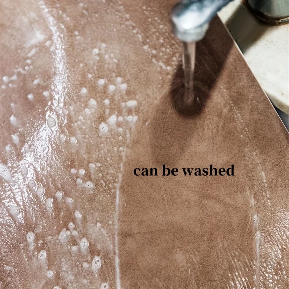 Square Faux Leather Kitchen Dining Placemats HeatResistant Insulation Table Mats 4