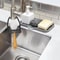 Premium Silicone Sink Organizer Durable Kitchen Soap Tray Sponge Holder 5