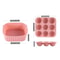 Premium 2Piece Square Silicone Air Fryer Liners Egg Mold Set FoodSafe Reusable Baking Accessories 1