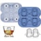Premium Penguin Silicone Ice Cube Tray 3D Novelty Flower Animal Mold With LeakProof Lid 8