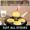 4Cup NonStick Egg Frying Pan Divided Pancake Omelette Burger Pan For Breakfast 5