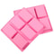 Square Silicone Soap Baking Mold 6Compartment NonStick Brownie Cupcake Pan 9