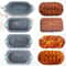 Premium Silicone Baking Tray Set NonStick Cake Loaf Molds For Breads Roasts And Desserts 0