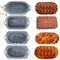 Premium Silicone Baking Tray Set NonStick Cake Loaf Molds For Breads Roasts And Desserts 1