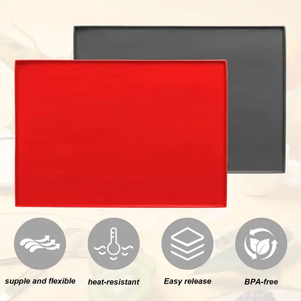 Premium Silicone Baking Mat Reusable NonStick Cake Roll Pastry Mold 2