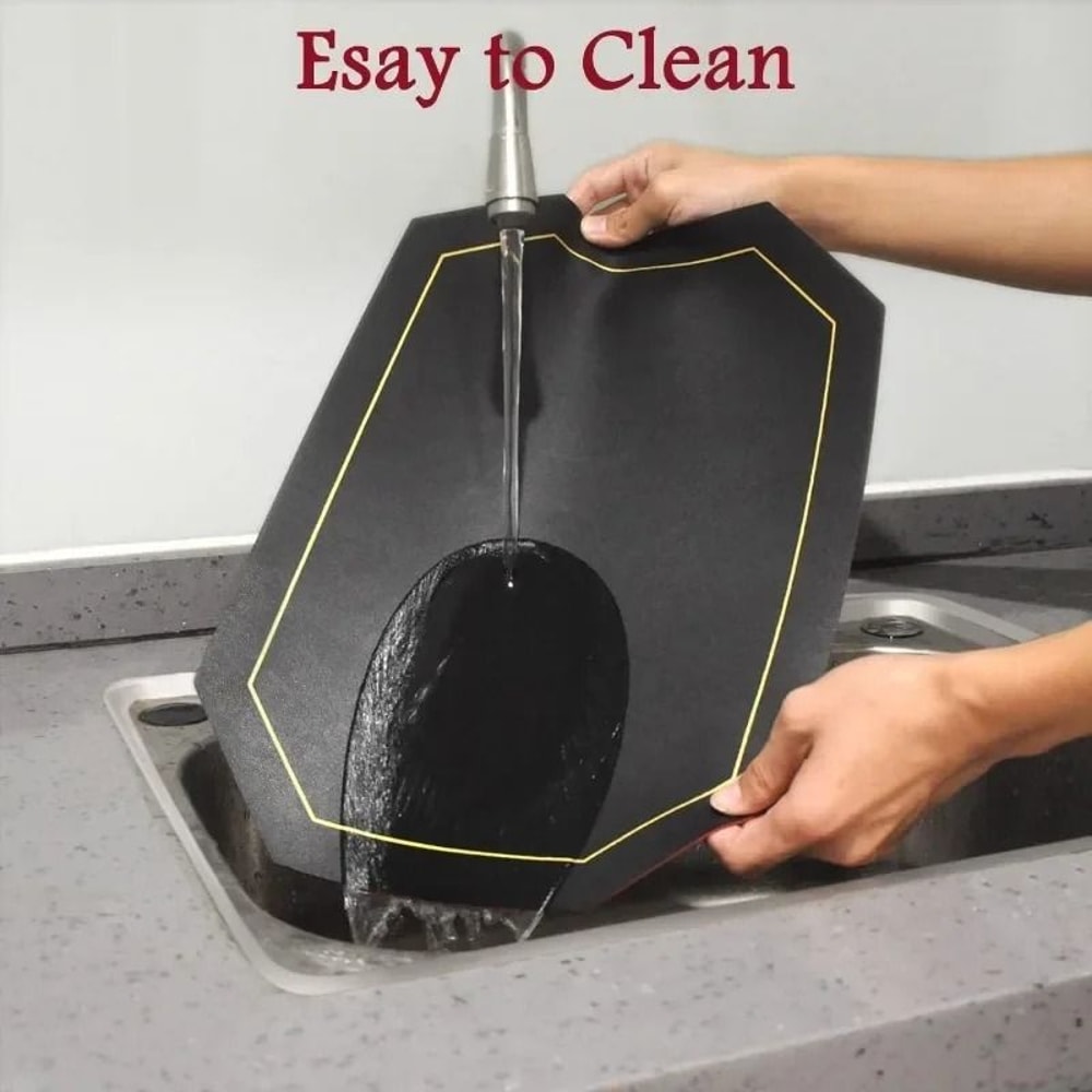 Premium Faux Leather Placemats Waterproof OilResistant HeatInsulating Dining Table Mats 3