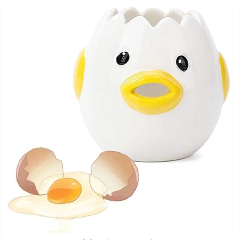Premium Ceramic Cartoon Egg Separator Creative Mini Egg White Yolk Filter Kitchen Tool 7