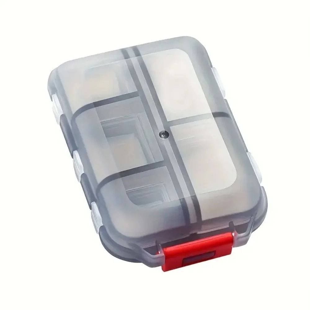 Premium 10Cell Portable Medicine Box Waterproof MoistureProof Travel Pill Organizer 9