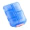 Premium 10Cell Portable Medicine Box Waterproof MoistureProof Travel Pill Organizer 6