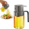 Premium 200ml Glass Olive Oil Sprayer Continuous Mist Bottle For Air Frying Healthy Cooking 0