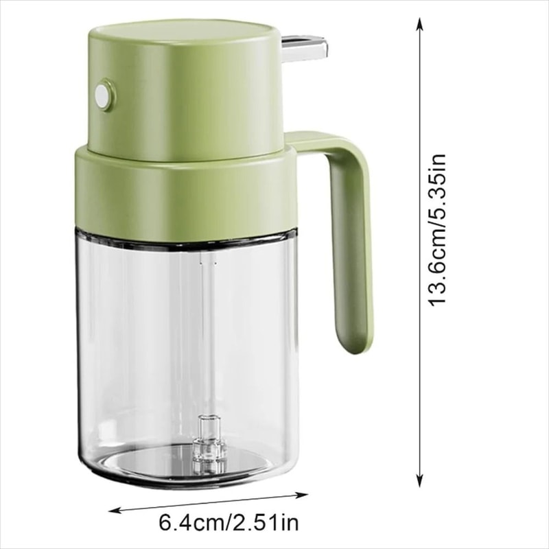 Premium 200ml Glass Olive Oil Sprayer Continuous Mist Bottle For Air Frying Healthy Cooking 1