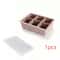 Premium Large Silicone Ice Cube Trays BPAFree Square Molds With LeakProof Removable Lid 9