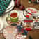 Premium 6Piece Wooden Christmas Coaster Set HeatResistant AntiSlip Reindeer Decor 5