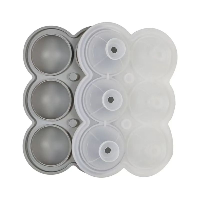 Premium Large Round Ice Ball Maker BPAFree Silicone Mold For SlowMelting Craft Cocktails 10