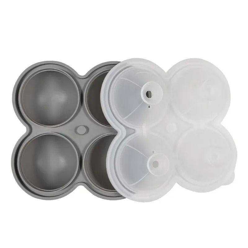Premium Large Round Ice Ball Maker BPAFree Silicone Mold For SlowMelting Craft Cocktails 6