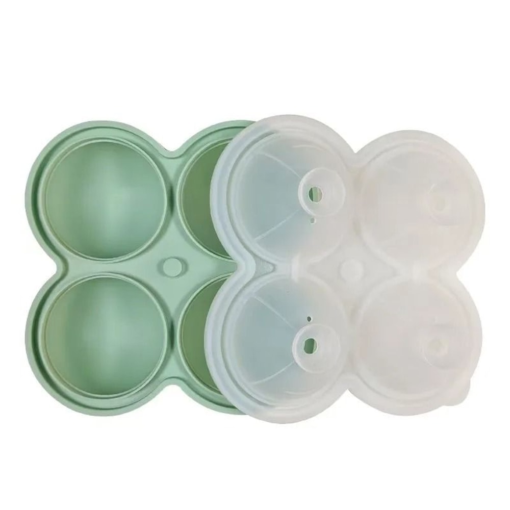 Premium Large Round Ice Ball Maker BPAFree Silicone Mold For SlowMelting Craft Cocktails 8