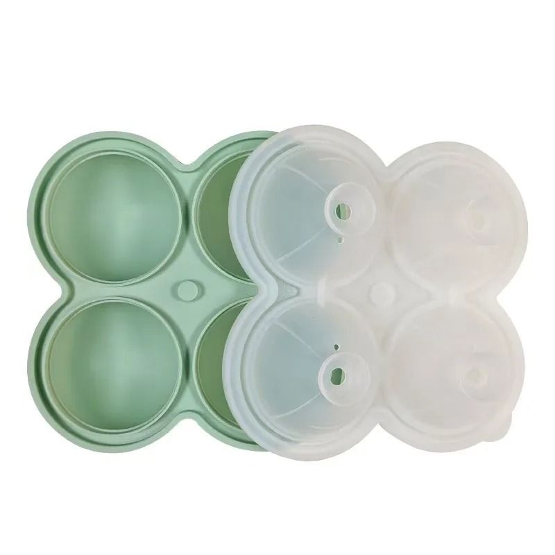 Premium Large Round Ice Ball Maker BPAFree Silicone Mold For SlowMelting Craft Cocktails 8