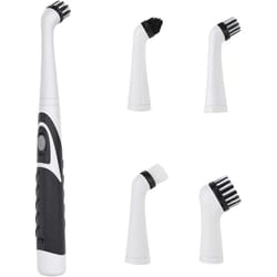 4-in-1 electric power scrubber – cordless oscillating cleaning brush for kitchen & bathroom