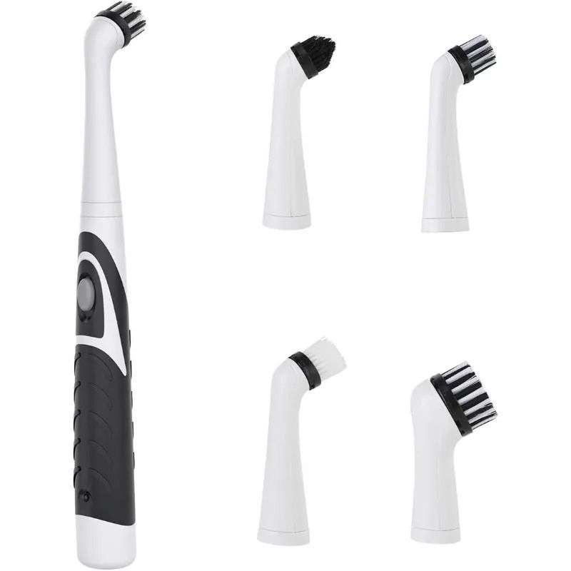 4in1 Electric Power Scrubber Cordless Oscillating Cleaning Brush For Kitchen Bathroom 0