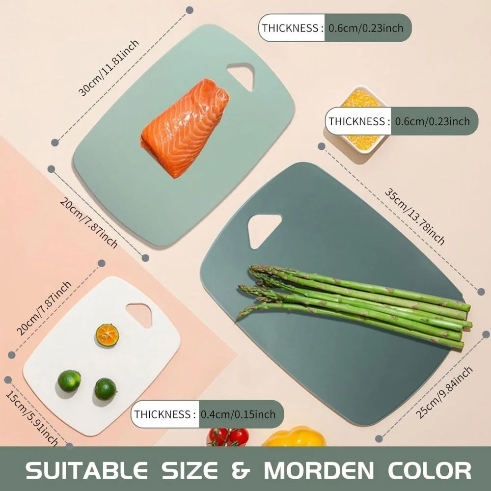 Premium Minimalist Plastic Cutting Board HighAesthetic Multifunctional Prep Surface For Fruits Ba 1
