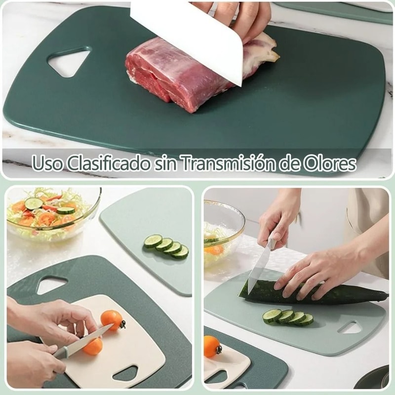 Premium Minimalist Plastic Cutting Board HighAesthetic Multifunctional Prep Surface For Fruits Ba 5