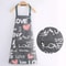 Premium Floral Waterproof Apron Adjustable Cooking Bib With Pocket For Baking Gardening 6
