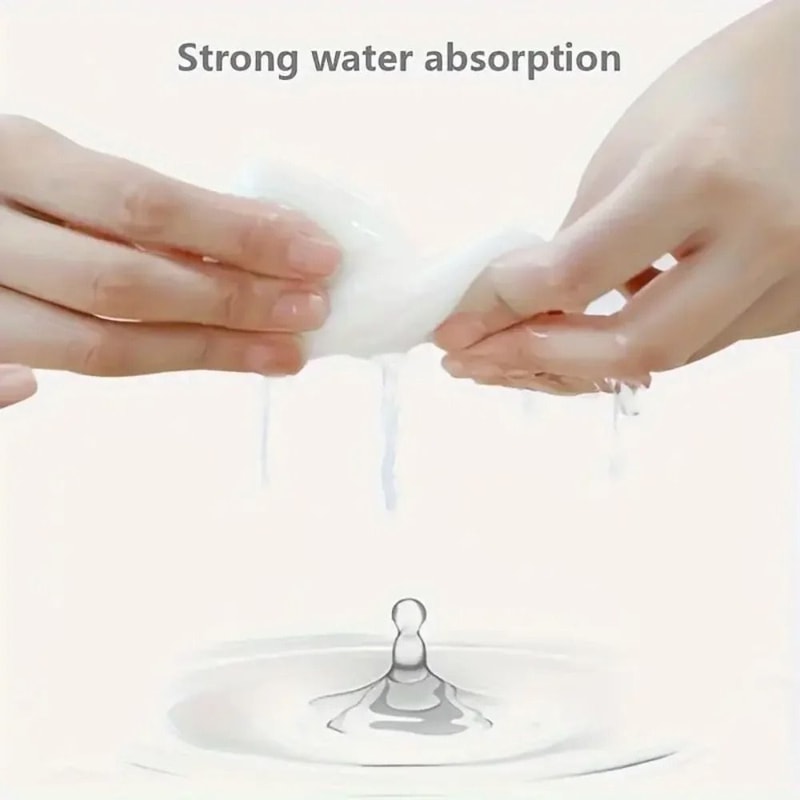 Premium Compressed Cotton Face Towels UltraPortable Mini Wet Wipes For Travel Home Outdoors 2