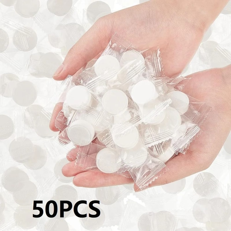 Premium Compressed Cotton Face Towels UltraPortable Mini Wet Wipes For Travel Home Outdoors 6