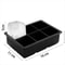 Premium DualStyle Silicone Ice Mold Set Large Square Round Sphere Makers For Whiskey Cocktails 8