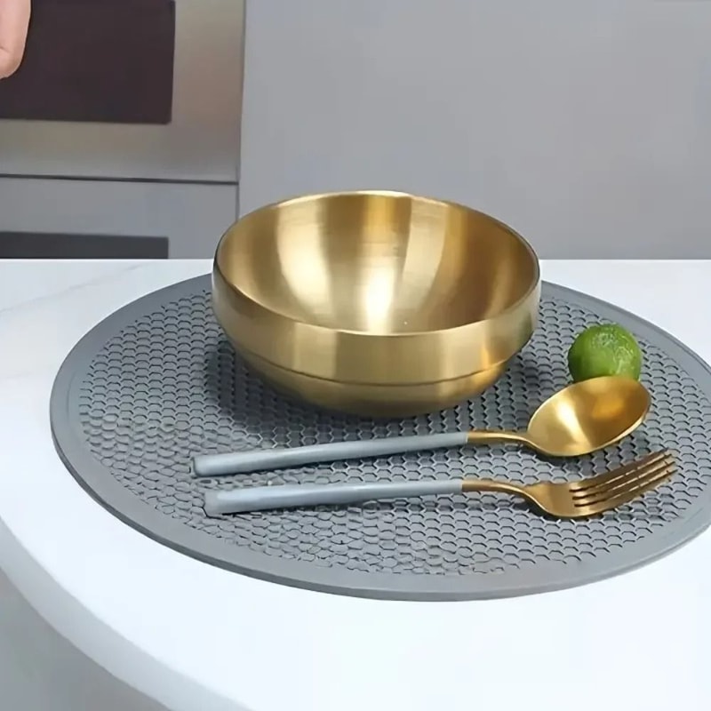 Premium MultiPurpose Silicone Mat Durable Kitchen Drying Mat HeatResistant Trivet 3