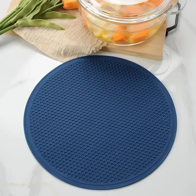 Premium MultiPurpose Silicone Mat Durable Kitchen Drying Mat HeatResistant Trivet 7