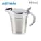 Premium DoubleInsulated Stainless Steel Gravy Jug Thermal Sauce Pot With Hinged Lid 6