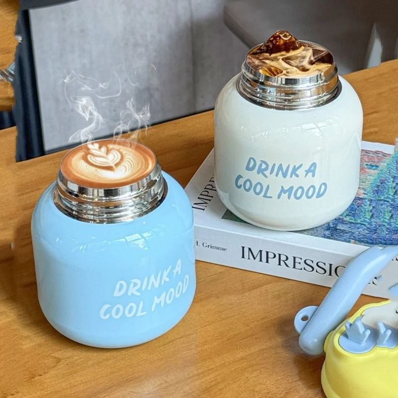 JUSTINLAU Portable Vacuum Flask HighCapacity Insulated Sports Cup With Carry Handle 3