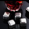 Premium 6Piece Stainless Steel Ice Block Set Reusable Chilling Stones For Whiskey Wine 2