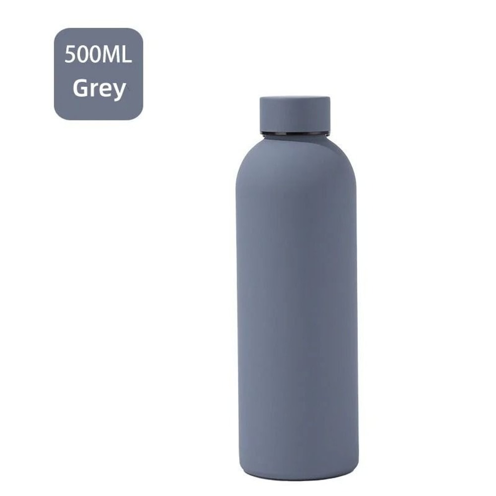 JUSTINLAU 500ml Portable Thermos Cup Stainless Steel Vacuum Flask For Sports Car Travel 11