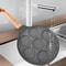 JUSTINLAU SevenHole Animal Smiley Pancake Pan NonStick Aluminum Alloy Breakfast Omelet Pot 4