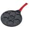 JUSTINLAU SevenHole Animal Smiley Pancake Pan NonStick Aluminum Alloy Breakfast Omelet Pot 12