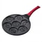 JUSTINLAU SevenHole Animal Smiley Pancake Pan NonStick Aluminum Alloy Breakfast Omelet Pot 13